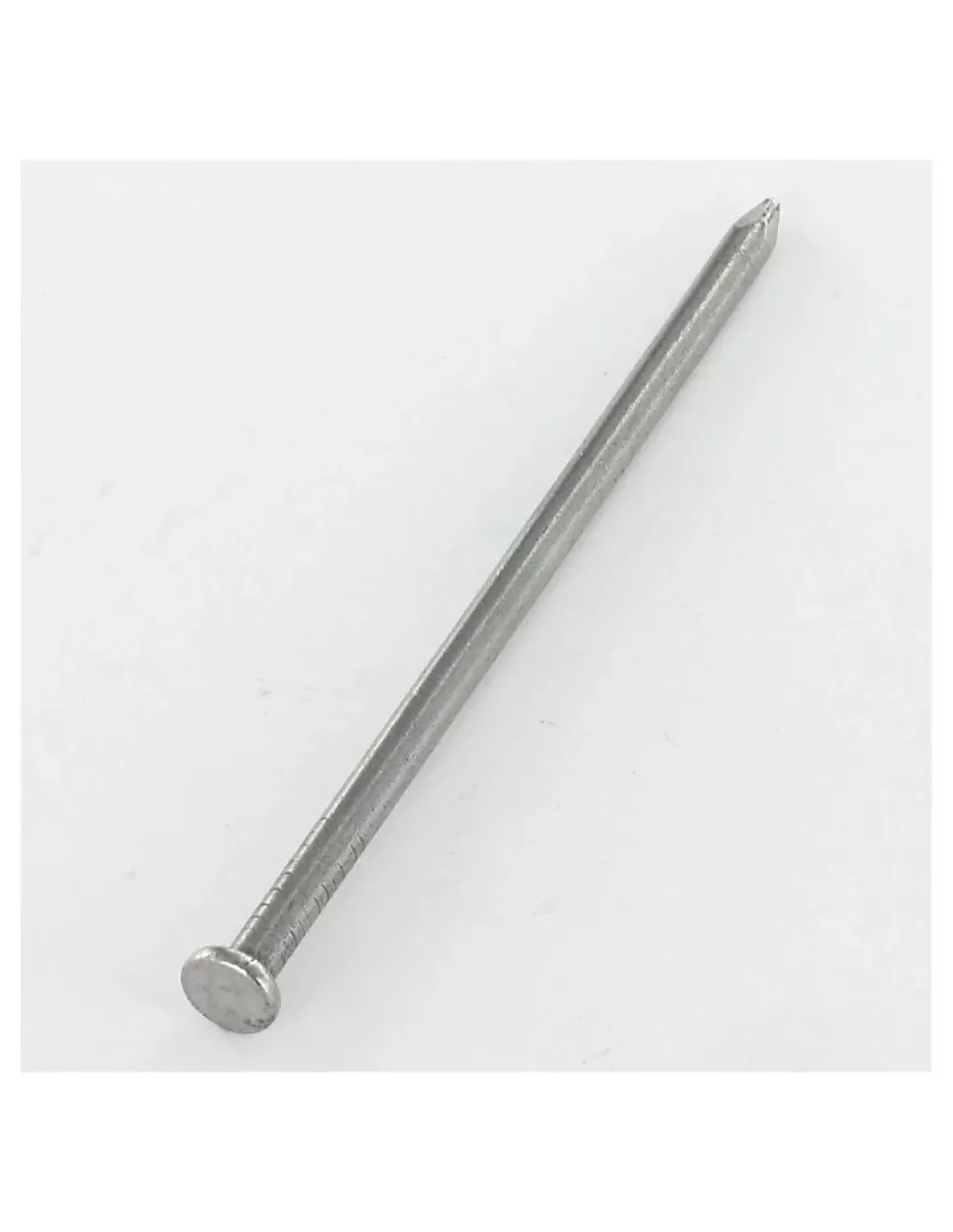 Kg de pointes Forte tenue à la corrosion Acier galvanisé à chaud Tête plate 2.2X40 - 5 pièces