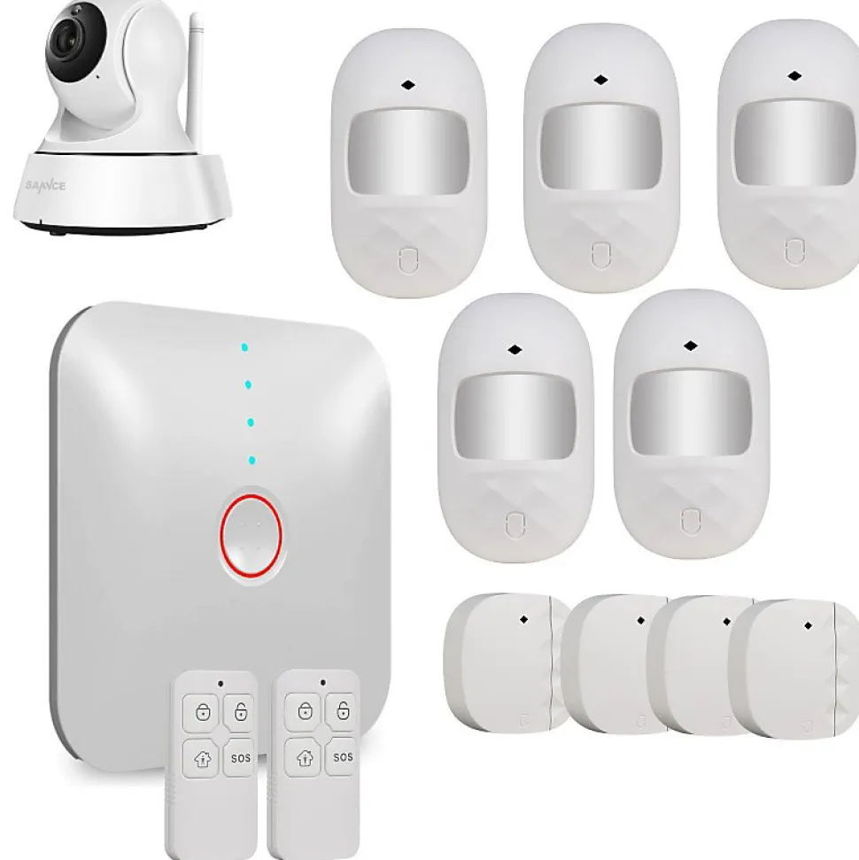Kit alarme de maison gsm et wifi lifebox kit 1