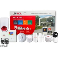 Kit Alarme maison sans fil 4G Evolution Amazone complet déjà programmé