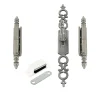 Kit ameublement vieux fer patiné, lot de 2