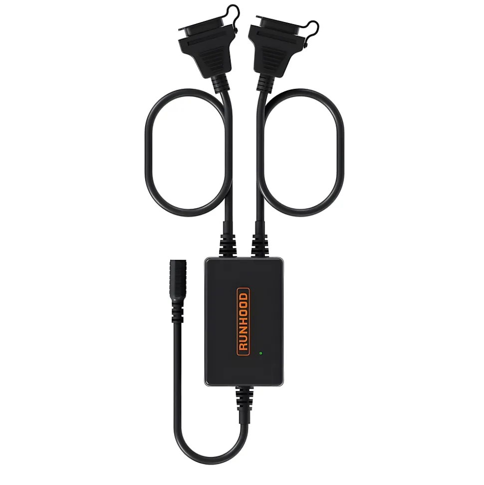 Kit Atelier Mobile RUNHOOD - 1200 W + 648 Wh + 100 W Solaire - Energie Nomade pour Chantier et Reparation