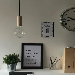 Kit Cache Douille Tube en Bois Brut 90mm à Personnaliser Une Touche Moderne pour Vos Luminaires