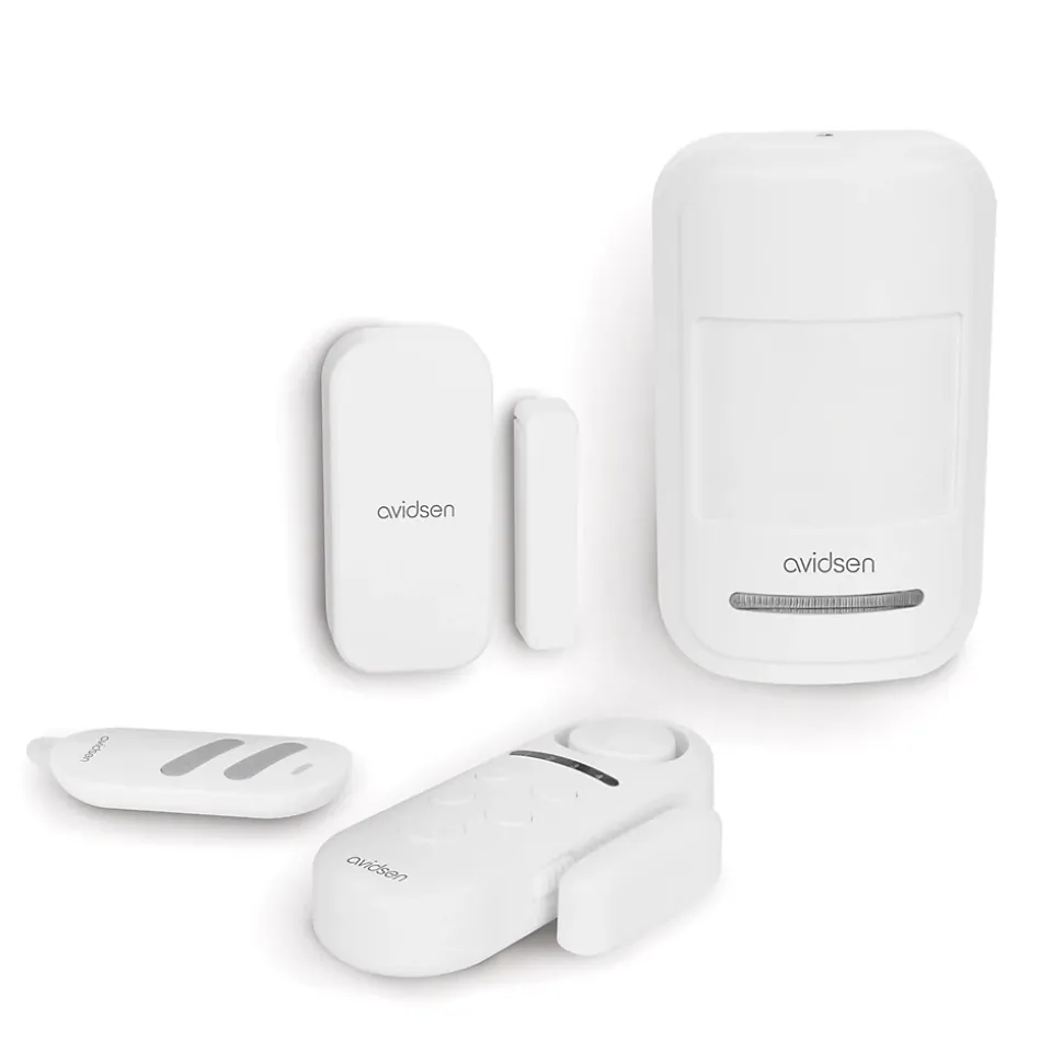 Kit complet mini-alarme et ses accessoires Small Kit Guard - Avidsen