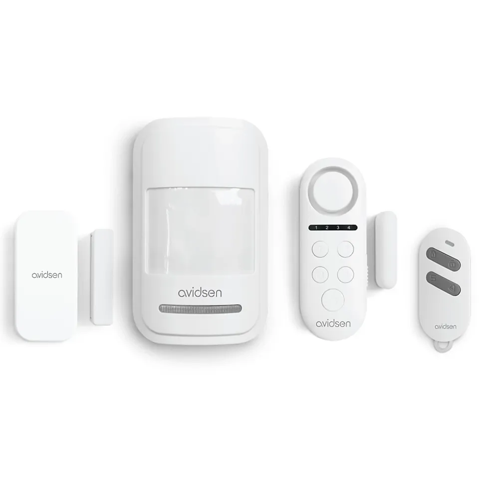 Kit complet mini-alarme et ses accessoires Small Kit Guard - Avidsen