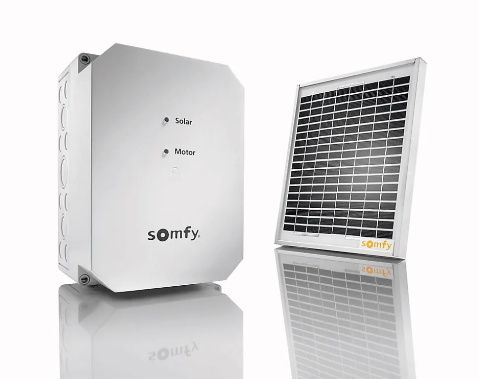 Kit d'alimentation solaire Somfy pour motorisation