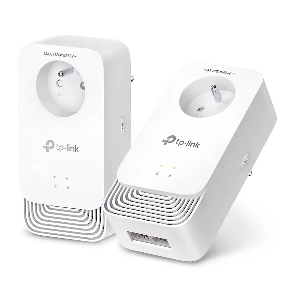 Kit de 2 adaptateurs CPL TP-Link G.HN 2400 avec prise gigogne