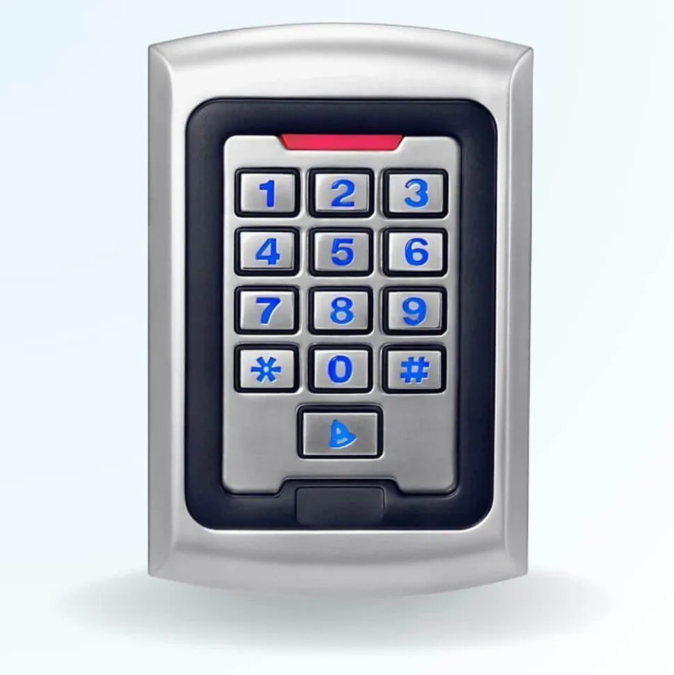 Kit de contrôle d'accès autonome code et badge s5 - utilisation extérieure ip65
