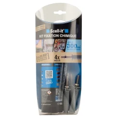 Kit de fixation chimique inox M6 Scell-It
