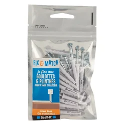 Kit de fixation goulottes plinthes Scell-It "Je fixe"