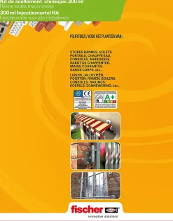 Kit de scellement FIS P 300 T Fischer