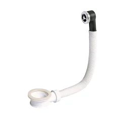 Kit de trop-plein circulaire blanc Wirquin