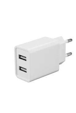 Kit de voyage avec câble de charge 3 en 1, double chargeur, double chargeur de voiture