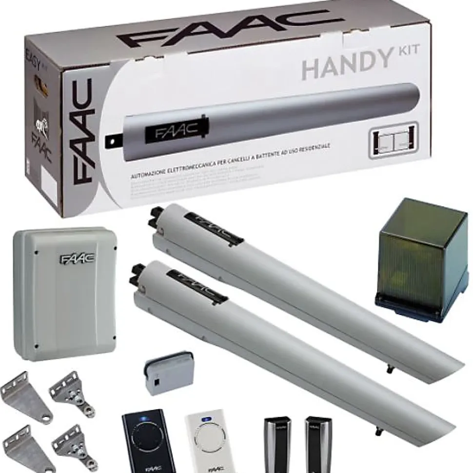 Kit HANDY intégral pour portail battant 24V - FAAC - 105998144