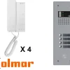Kit interphone avec 4 combinés GOLMAR Collectif