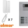 Kit interphone avec 7 combinés GOLMAR Collectif