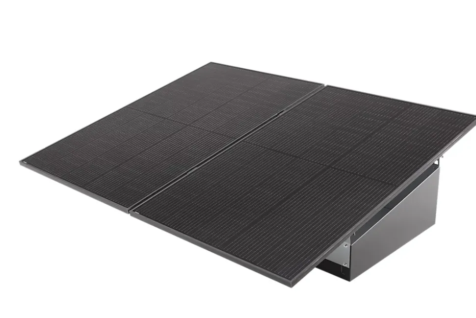 Kit panneau solaire Ultrawatt avec fixation pour toiture terrasse 5950W