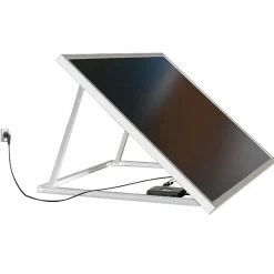 Kit Solaire KATEZER Connecté 420W - Prêt à Brancher - PV Bifacial - Installation Facile - Suivi Direct - Pose : Sol, Mur, Balcon
