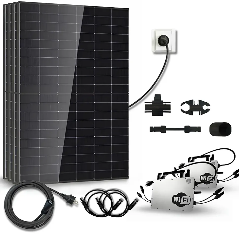 Kit solaire 1820Wc DMEGC - Micro-onduleur Hoymiles