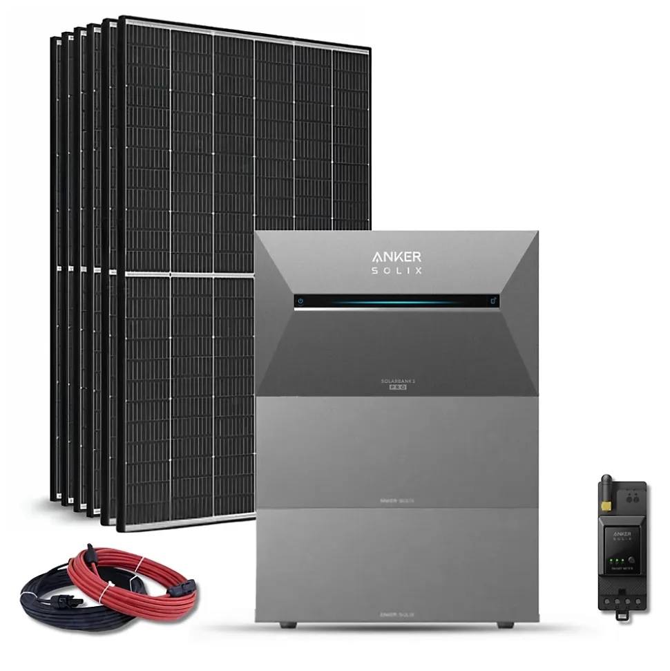 Kit solaire 3000Wc TrinaSolar - Batterie Anker 8,04 kWh