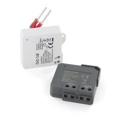 Kit va et vient récepteur + émetteur 250W - Blanc - DiO