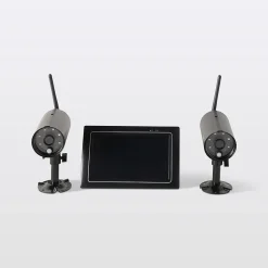 Kit vidéosurveillance intérieur et extérieur - 2 caméras Chacon 1080P - 4 canaux - 2 To
