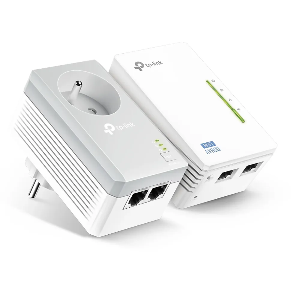 Kit 2X CPL AV600 + WiFi N300 TP-Link