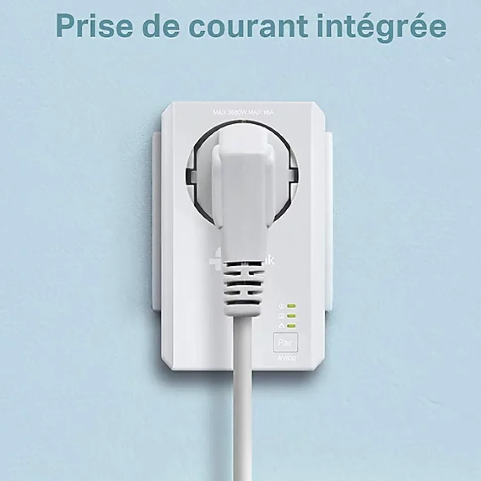 Kit 2X CPL AV600 + WiFi N300 TP-Link