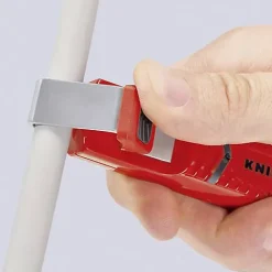Knipex 16 20 16 SB - Outil e0 de9gainer 130 mm, d8 4,0-16,0 mm, lame TIN