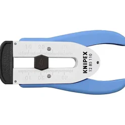 Knipex 12 85 110 SB - Pince à dénuder pour câbles à fibres optiques 190 mm, capacité 0,125 mm