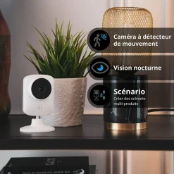 KOZii - Caméra connectée KOZII HD 720p avec Détecteur de mouvement intégré - KCAM720