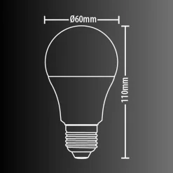 KOZii - Pack de 2 Ampoules LED connectées A60, culot E27, RVB avec télécommande connectée - KPACK2EE806GRVBCCT