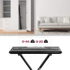 KS2B Support pour synthétiseur clavier Hauteur réglable de 33 à 98 cm Charge max 30 kg Vis et sangles de fixation Duronic
