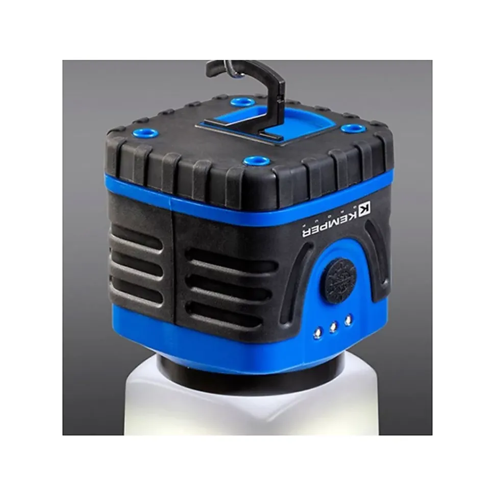 Lampe de camping Torche LED Autonomie 4H Faisceau 80m 30 Lumens IP54 KEMPER