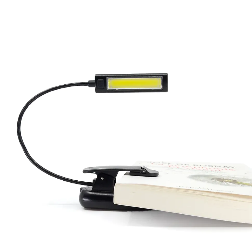 Lampe de lecture rechargeable à LED et avec pince - EasyMate - 330310