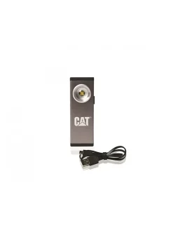 LAMPE DE POCHE ALUMINIUM RECHARGEABLE CATERPILLAR 200 LUMENS