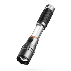 Lampe de Poche Rechargeable Slyde King 2K + COB - 2000 Lumens - Aluminium Noir IP67