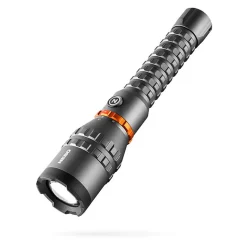 Lampe de Poche Rechargeable DaVinci™ 8000 Lumens - Aluminium Noir - 35 cm
