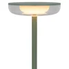 Lampe de table à accu PASI intérieur extérieur métal plastique menthe intensité variable tactile fonction mémoire hauteur 26cm