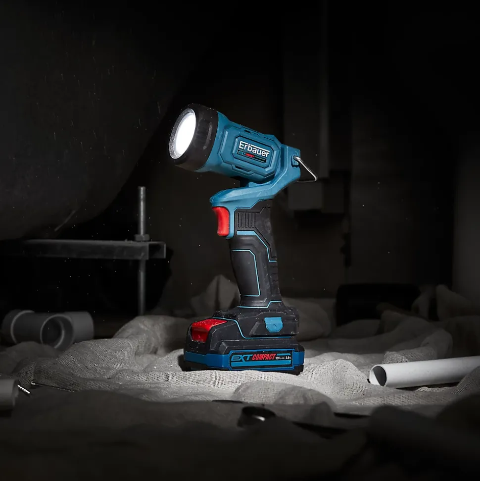 Lampe de travail sans fil Erbauer ET12-Li 12V (sans batterie)