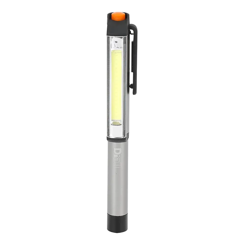 lampe d'inspection LED 120 lumens Diall aimantée autonomie 8h fonctionne avec 3 piles AAA (LR03)