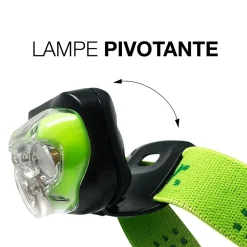 Lampe fontale Energizer Hard Case professionnel vision HD vert 350 lumens