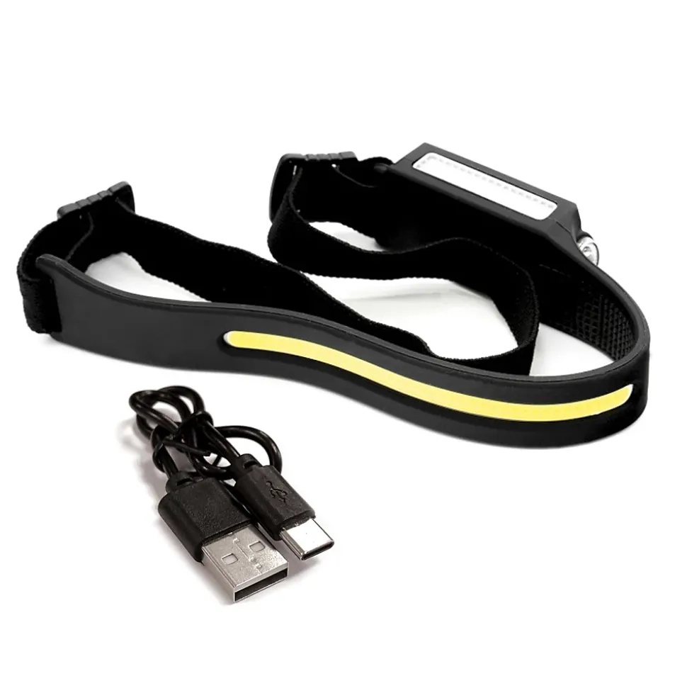 Lampe frontale LED rechargeable batterie lithium Avidsen