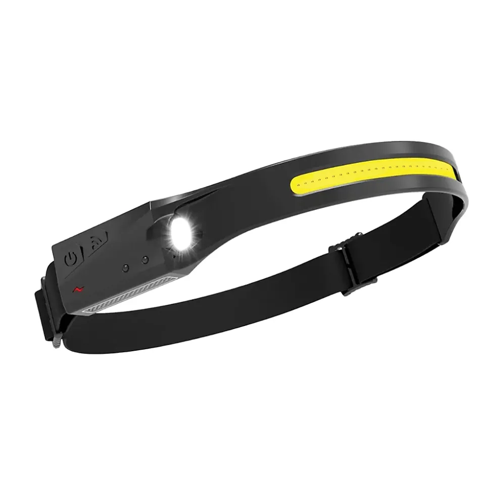 Lampe frontale LED rechargeable batterie lithium Avidsen