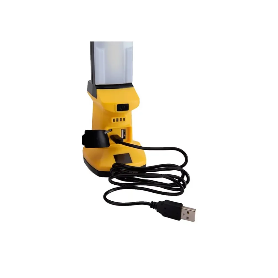 Lampe led articulée 20W 1500Lm Portée 53m 6000K Base aimantée IP22 Lampe de poche ASLO