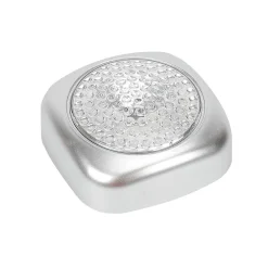 Lampe poussoir Diall 10 lumens, lot de 3
