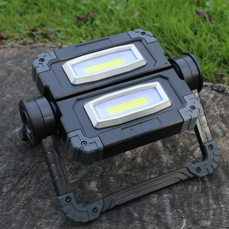 Lampe Projecteur FISHTEC Portable sans Fil LED Orientable 360