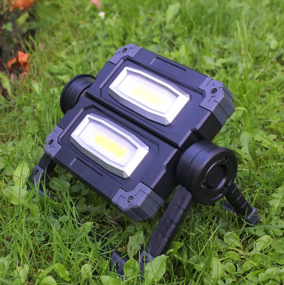 Lampe Projecteur FISHTEC Portable sans Fil LED Orientable 360