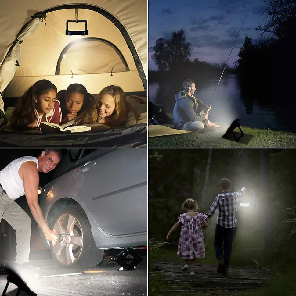 Lampe Projecteur FISHTEC Portable sans Fil LED Orientable 360