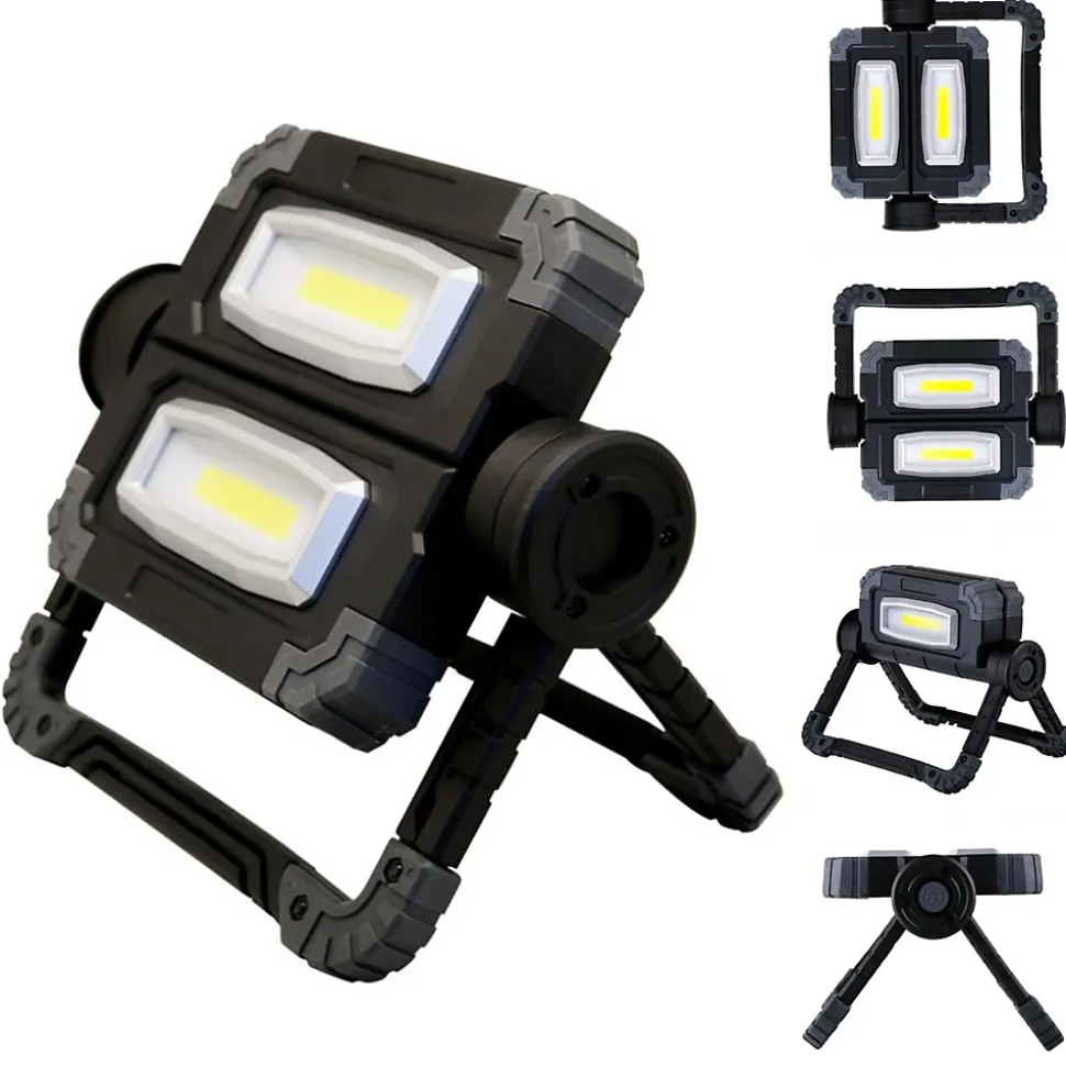 Lampe Projecteur FISHTEC Portable sans Fil LED Orientable 360