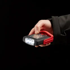Lampe torche LED 2 fonctions Diall 220 lumens rouge